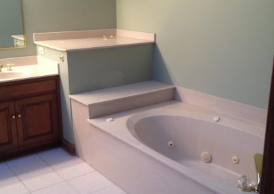 fox bath before 3 400x284 - Carmel Master Bathroom Upgrade