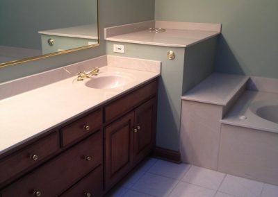 fox bath before 6 400x284 - Carmel Master Bathroom Upgrade